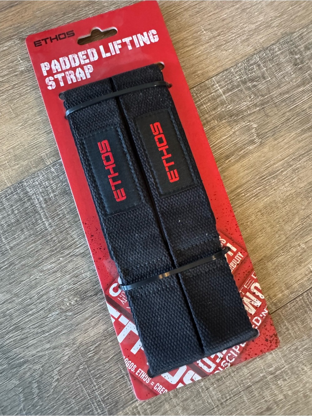 Black Padded Lifting Straps - Pair NWT